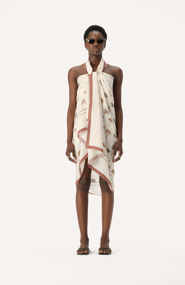 Athena Sarong - Palma Print