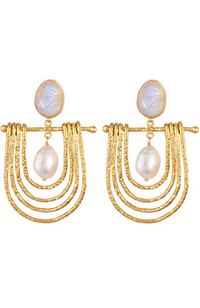 Olympia Earrings - Gold