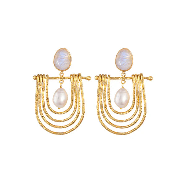 Olympia Earrings - Gold