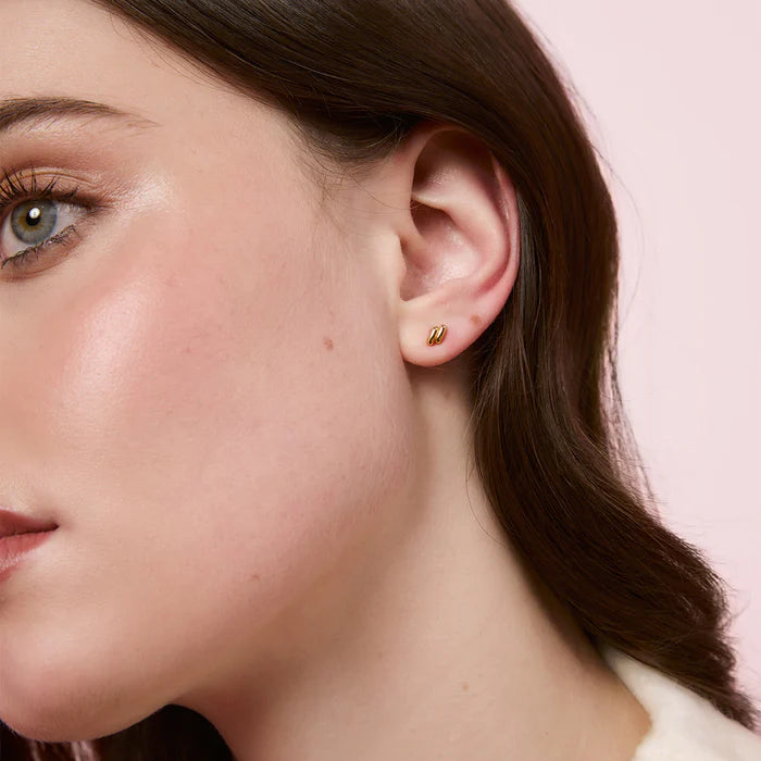 Leni Stud Earrings - Gold