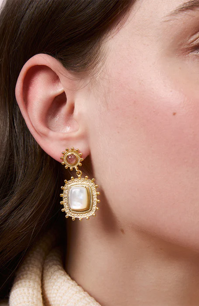 Nellie Earrings - Gold