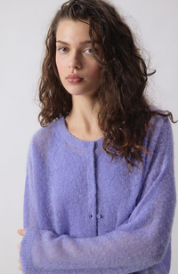 Bodyrow Cardigan - Provence Melange