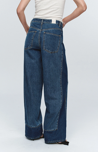 Border Jean - Washed Indigo