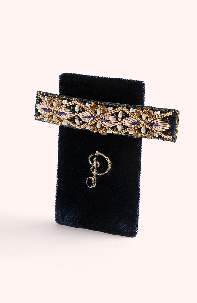 Hair Clips - Midnight Pearl