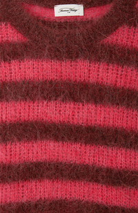 BYMI Pullover - Burgundy & Hortensia Striped