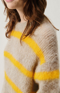 BYMI Pullover - Striped Jam