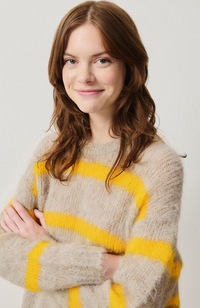 BYMI Pullover - Striped Jam