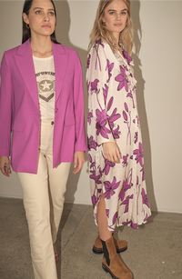 Bine Leia Blazer - Vivid Viola