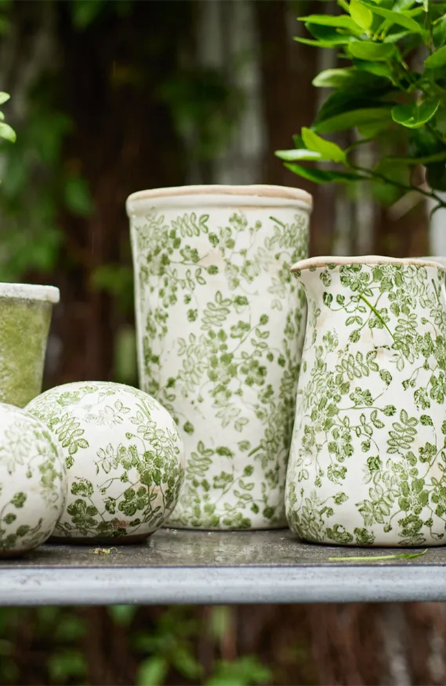 Botanical Tall Vase