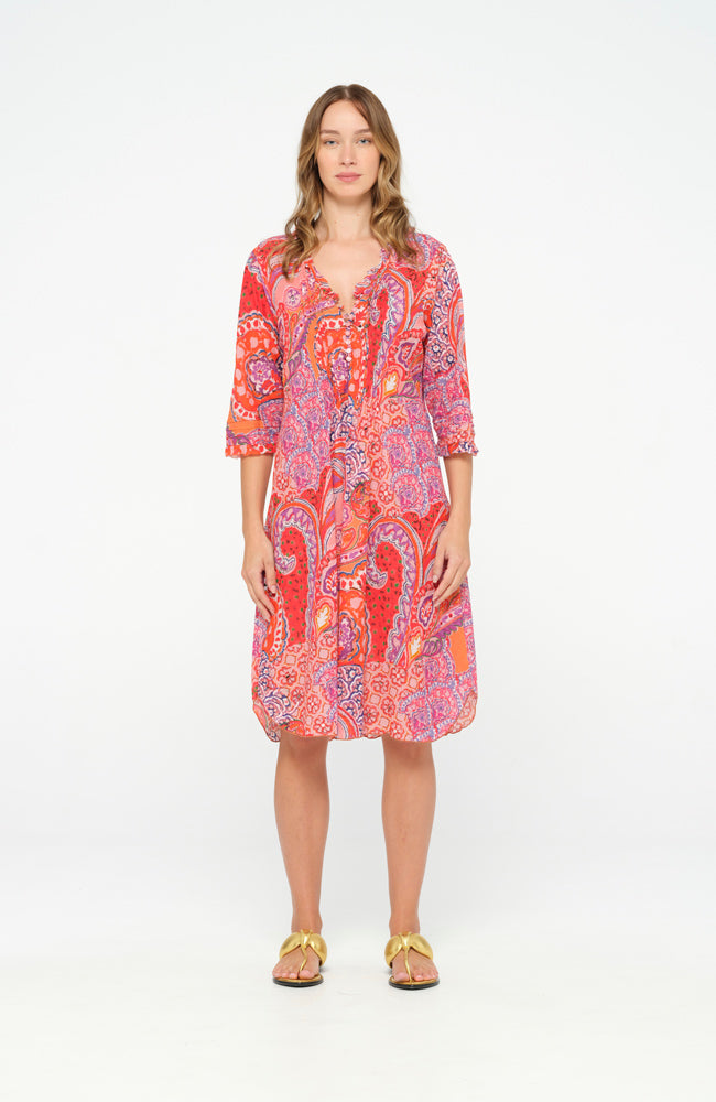 Middy Poppy - Brazil Cotton | Coral