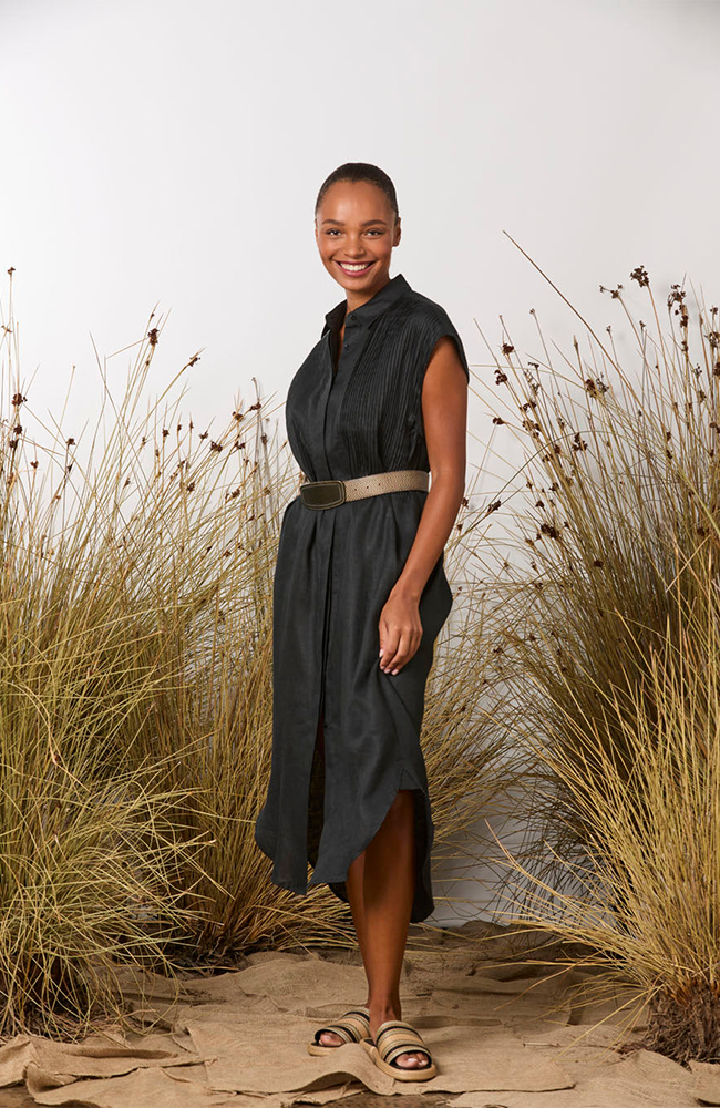 Bobby Pins Dress - Black