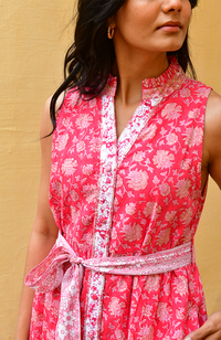 Cameilia Sundress - Cherry
