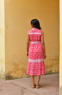 Cameilia Sundress - Cherry