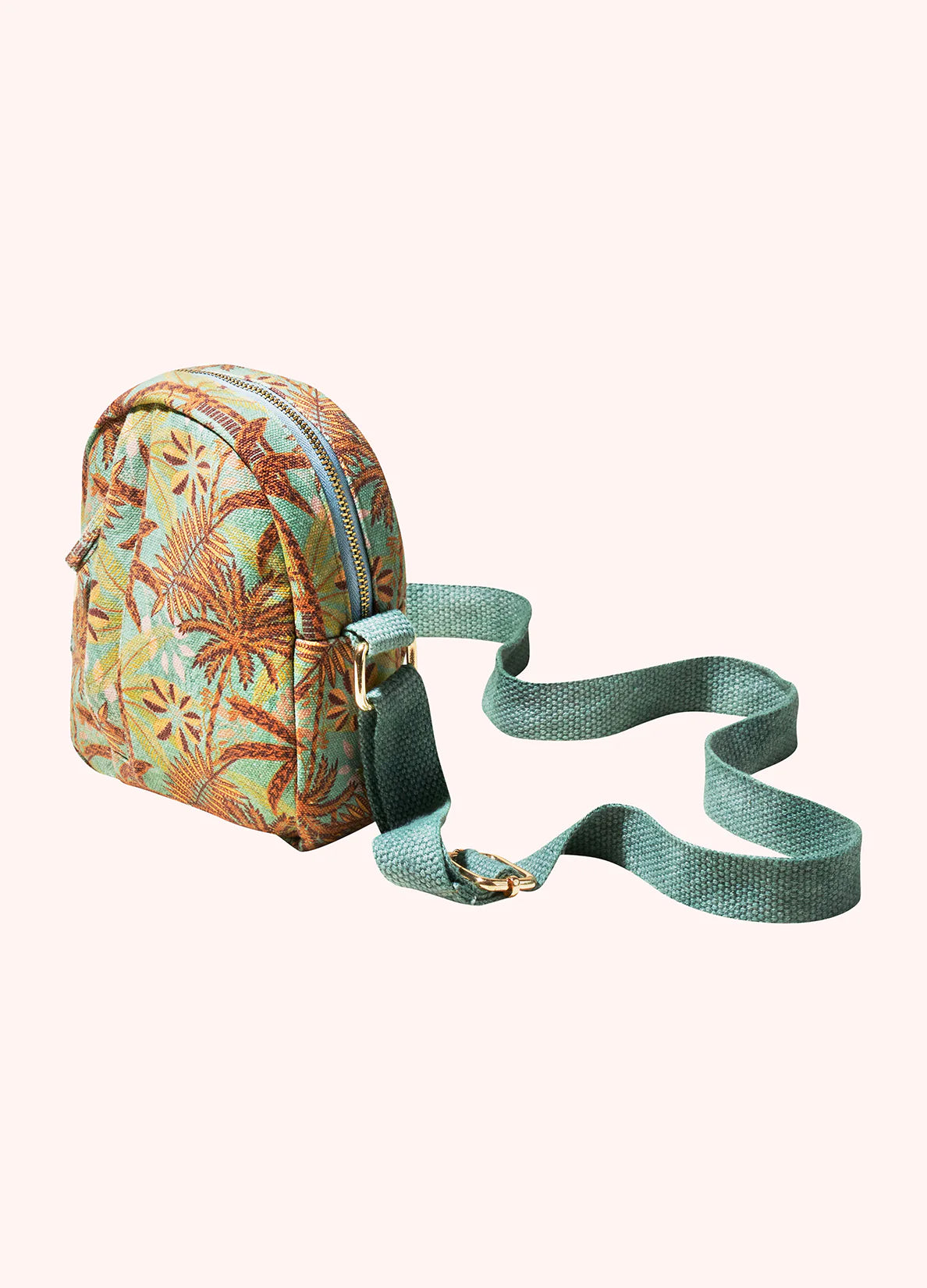 Canvas Out and About Bag - Patterned Palms