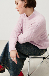 Cikoya Pullover - Lilac Melange