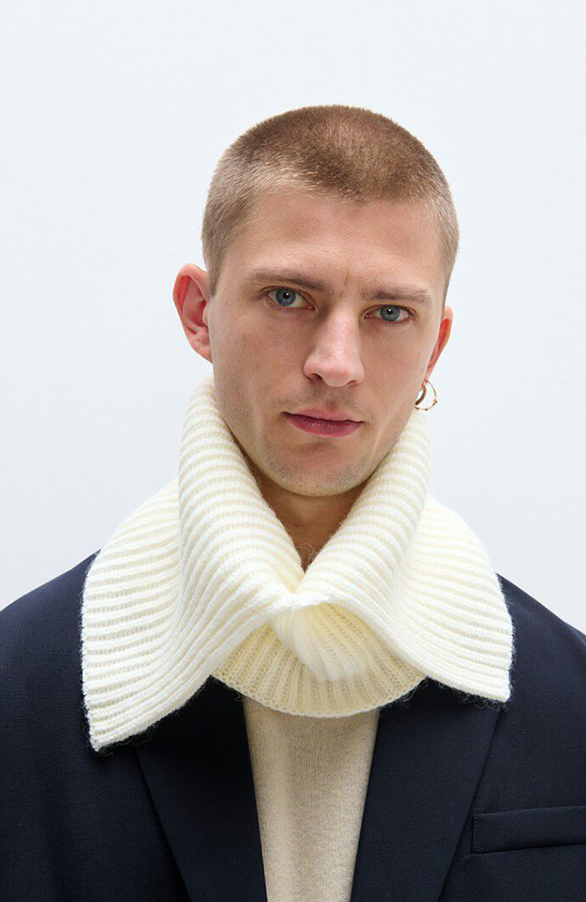 Unisex's Collar Crashway - Pearl
