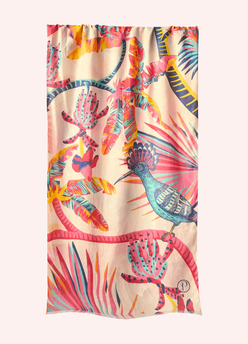 Cotton Scarf - Tropical Paradise