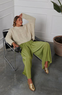 Carina Cable Knit - Cream