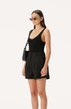 Lya Knit Bodysuit - Black