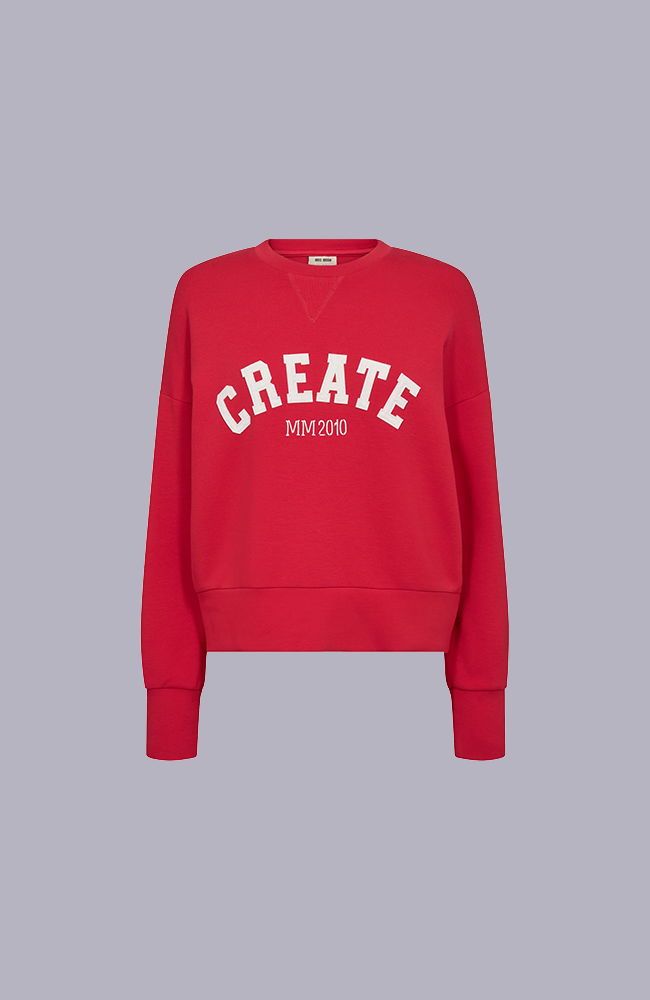 Cello O-LS SweatShirt - Chinese Red