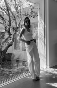 Chelsea Denim Jean - White
