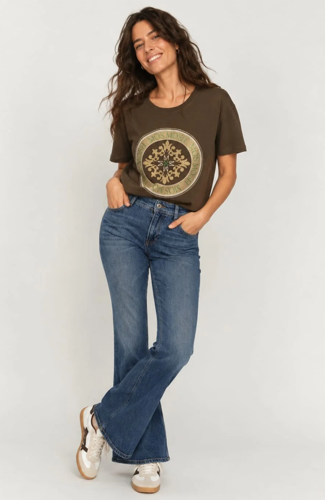 Cynthia Galleon Jeans - Mid Blue
