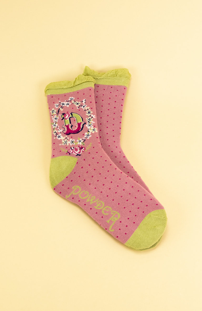 A-Z Ankle Socks