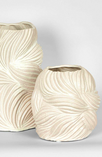 Thalia Vase Small - White