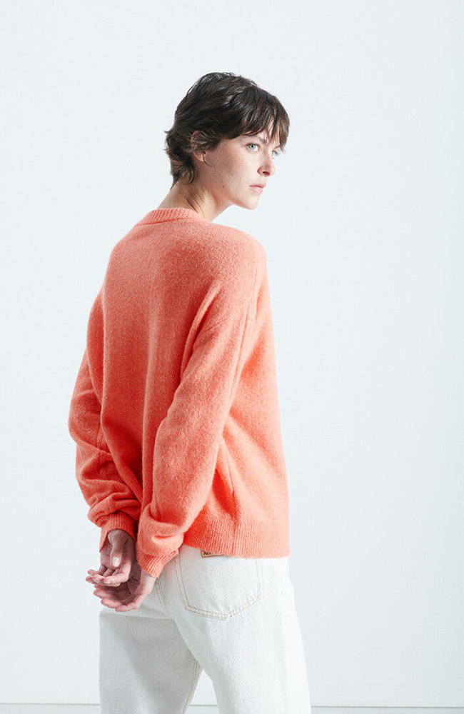 Damsville Cardigan - Guava Melange