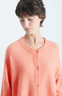 Damsville Cardigan - Guava Melange