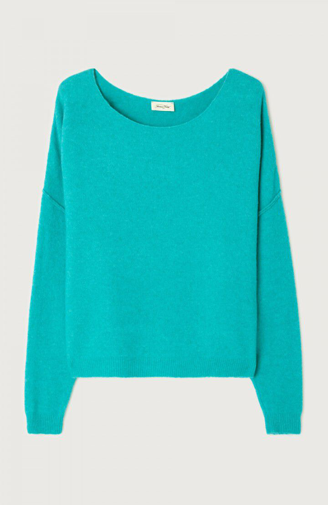 Damsville Pullover Jumper - Aquatic Melange