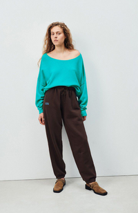 Damsville Pullover Jumper - Aquatic Melange