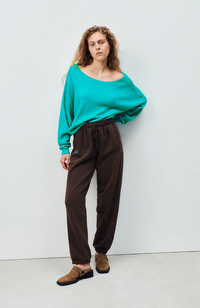Damsville Pullover Jumper - Aquatic Melange