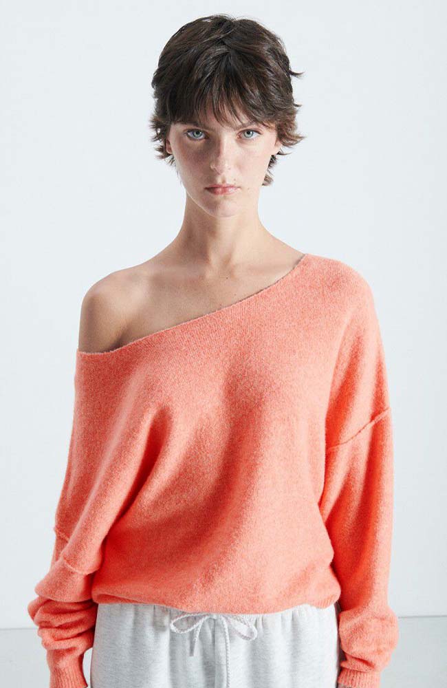 Damsville Pullover - Guava Melange