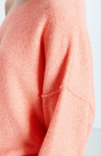 Damsville Pullover - Guava Melange