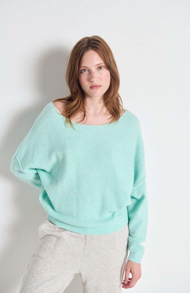Damsville Pullover - Lagoon Melange
