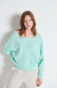 Damsville Pullover - Lagoon Melange