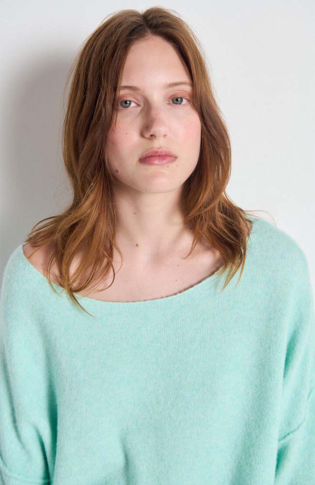 Damsville Pullover - Lagoon Melange