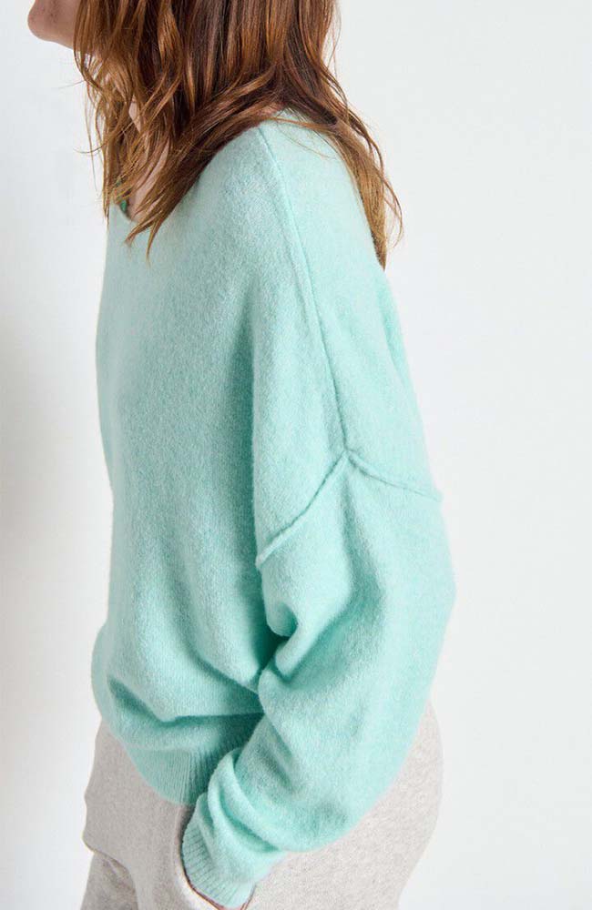 Damsville Pullover - Lagoon Melange