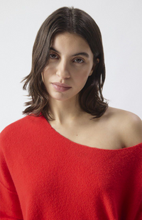 Damsville Pullover - Strawberry