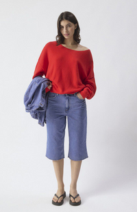 Damsville Pullover - Strawberry