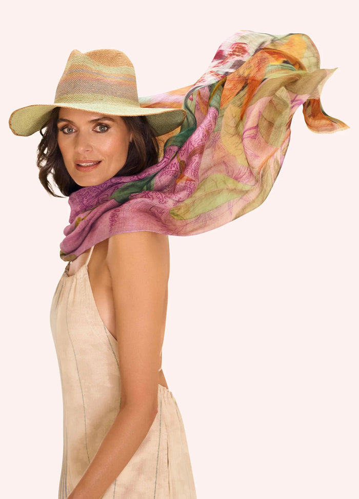 Botany Bliss Scarf - Lavender