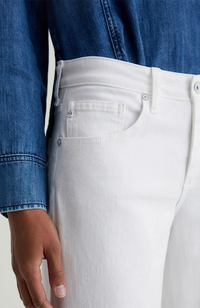 Adria Low-Rise Wide Leg - Gallery White