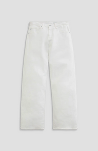 Adria Low-Rise Wide Leg - Gallery White
