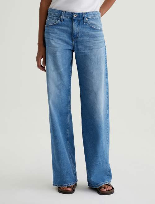 Adria Wide Leg Jean - Flashback