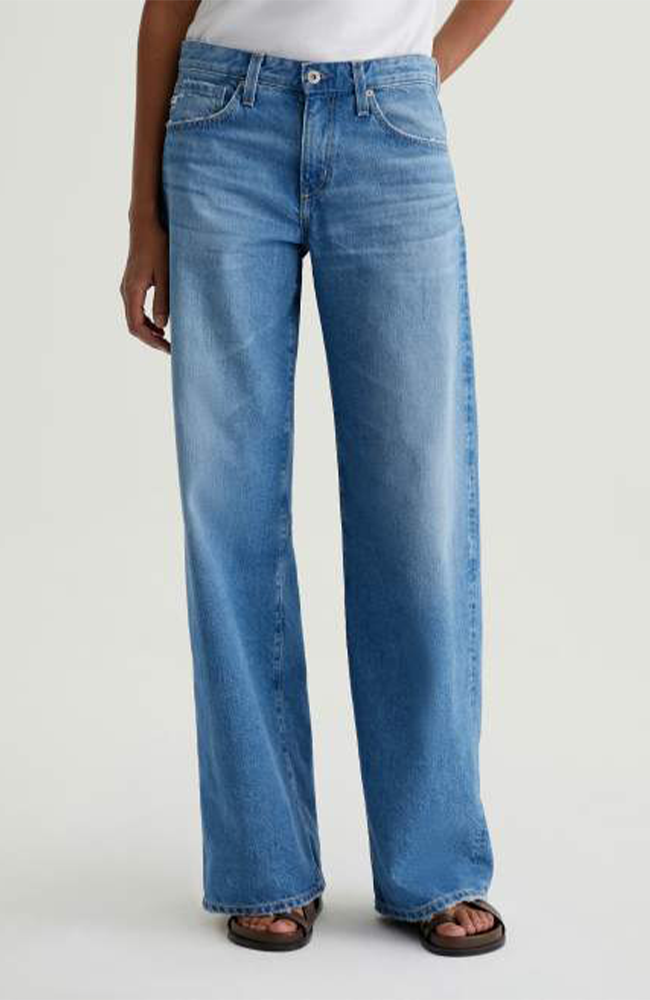 Adria Wide Leg Jean - Flashback