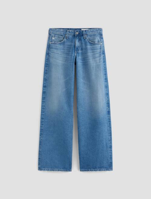 Adria Wide Leg Jean - Flashback
