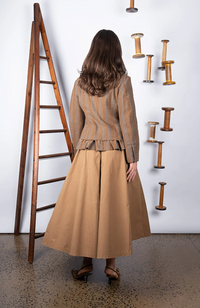 Kona Blazer - Tan Stripe