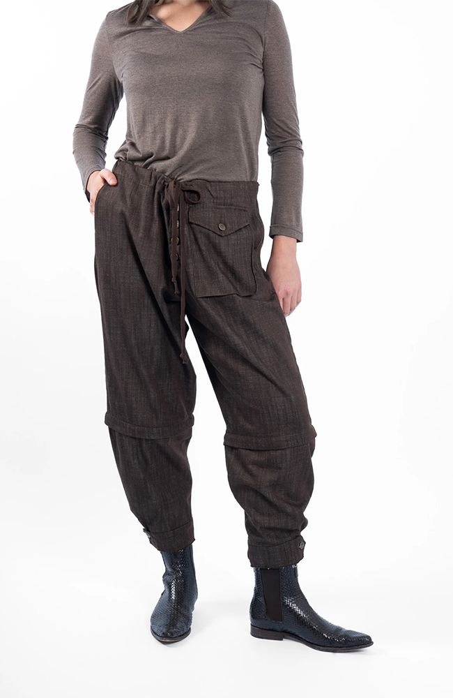 Trucker Pants - Chocolate