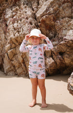 Pippie Long Sleeve Swimsuit - Jungle